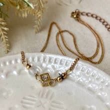 老林雜貨 | 鋯石設計項鍊