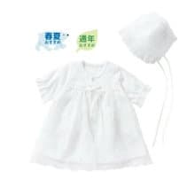【日本OP mini】二件式新生兒派對洋裝禮服組/彌月禮