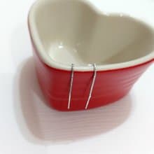 巧克力條925純銀長垂墜耳環  (細版) 優雅配戴款