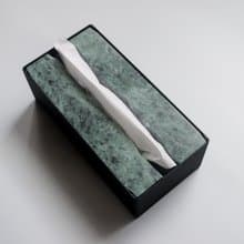 【限量商品】蛇紋石自然面面紙盒