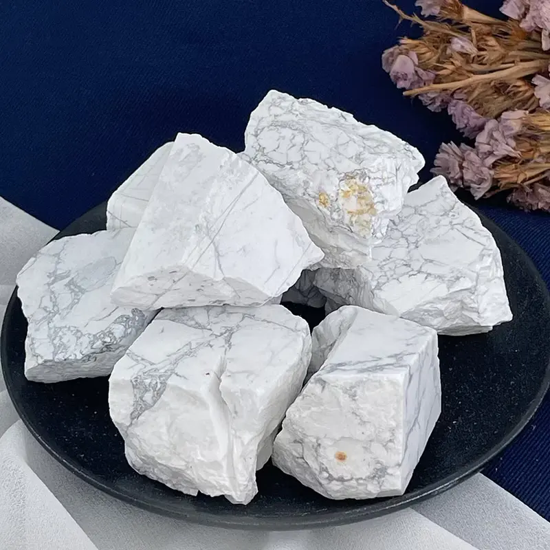 【MU工坊】白松石擴香石/水晶擴香燈/碎石/室內香薰/淨化小夜燈