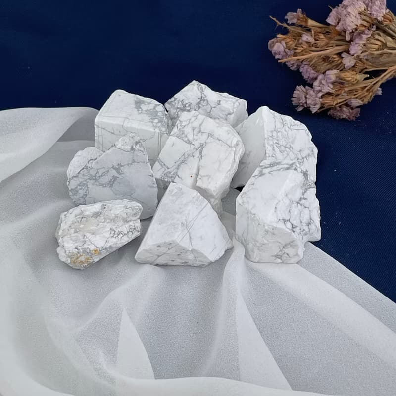 【MU工坊】白松石擴香石/水晶擴香燈/碎石/室內香薰/淨化小夜燈