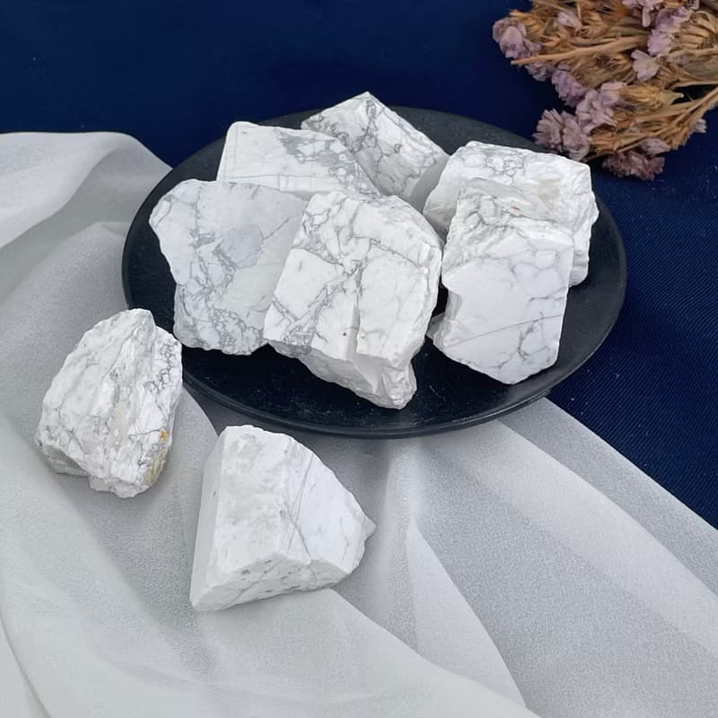【MU工坊】白松石擴香石/水晶擴香燈/碎石/室內香薰/淨化小夜燈