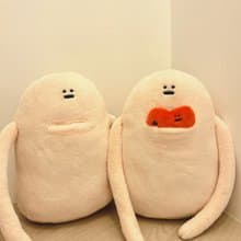 【情侶送禮】膚色怪物毛絨玩偶 生日禮物/情侶娃娃