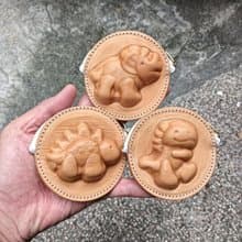 小恐龍煎餅零錢包 / 可愛又好用