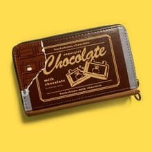 ぶちゃくま。板チョコ パス&コインケース