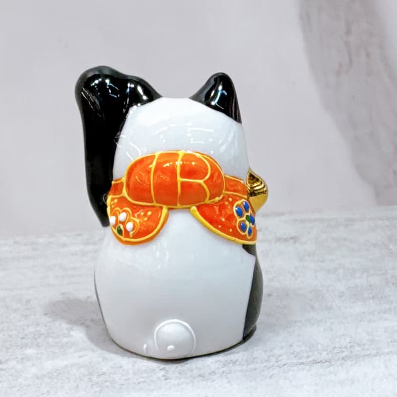 【緣福熊彩】日本九谷燒招財貓 | 熊貓 - 2.5號