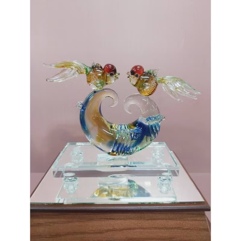 琉璃 鴻運當頭 新婚禮物 結婚送禮 開幕送禮 新居落成送禮 喬遷