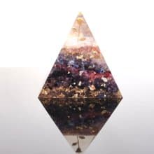 【特別訂製】小王子的玫瑰特大晶礦金箔玫瑰能量金字塔奧鋼水晶礦