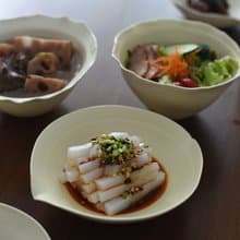 物外貝系列創意設計款手作餐具異形餐盤雙片口盤碗果盤點心盤