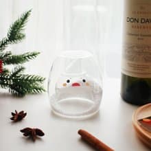 聖誕老人雙層玻璃杯