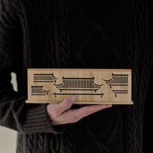 【竹香】無香版觀山香盒望軒線香熏香器送禮香插家用香插仿古香爐