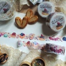 Rabbitoffee Masking Tape (No.2 - It's Cake Time!)