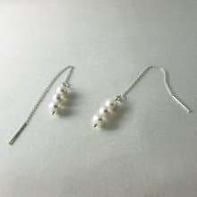 rain pearl earring_落雨珍珠耳環 | 母親節禮物 925銀 淡水珍珠