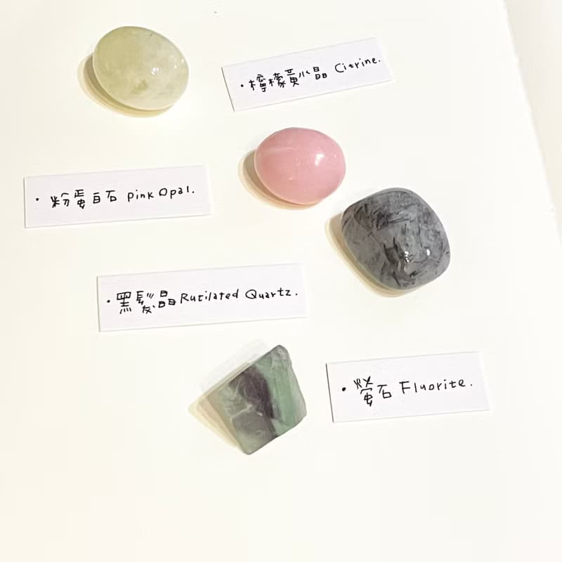 香氛塔羅訂製。礦石香氛蠟燭 噴霧 滾珠/探索屬於你此刻的香氣