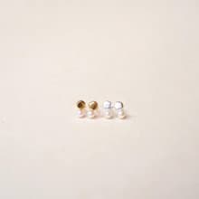 SV925 ペンタゴンパールピアス