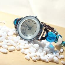 柚子林琉璃 - 手錶 - 設計款 - 浪花朵朵