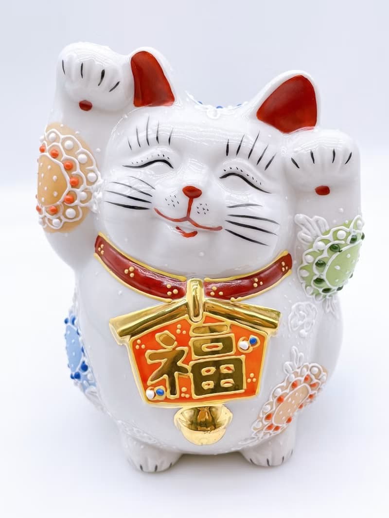 【繪福許願】日本九谷燒招財貓 | 繪馬