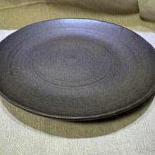 曜石黑陶餐盤