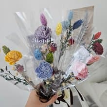 索拉玫瑰單支小花束 婚禮小物 萬用花束