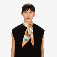 【INOUI EDITIONS】TOUTOU 羊毛方巾70 - 白