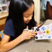 【DIY畢業禮物】押花貼紙DIY材料包+線上教學