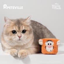 【PETSVILLE&迪士尼】小熊維尼響紙魔方寵物玩具 貓 寵物玩具