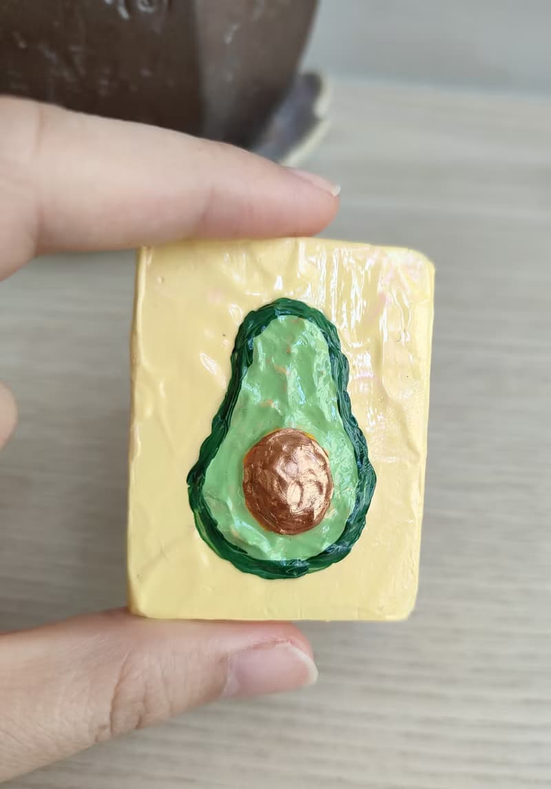 【奶油酪梨】木頭擺飾 紙鎮 文鎮  畢業禮物