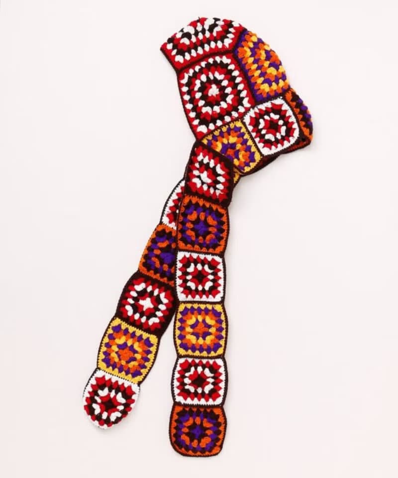 【熱門預購】手編連帽圍巾 NSRP5303