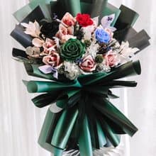 綠色花束/鈔票花束/錢花束/有錢花/生日花束/情人節花束/生日禮物