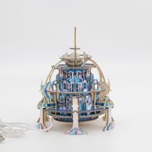 Jigzle 3D立體拼圖世界神話系列 | 亞特蘭提斯 | 小夜燈