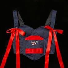 REGETHER 古著改製 sportswear 罩杯式綁帶馬甲-Reebok