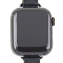 【日本直送】エルメス HERMES アップルウオッチコラボ 腕時計 GPS シリーズ7 WR-50M Z クオーツ デジタル表示 レディース【中古】