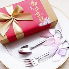 -動土吉祥-鏟子造型不鏽鋼叉子湯匙組-開幕活動 會場布置 典禮