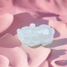 【招財神獸】冰綠種翡翠貔貅吊飾 | 天然緬甸玉翡翠A貨|送禮