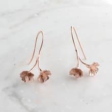 胴吹きさくらのピアス / Doubuki Sakura Earrings