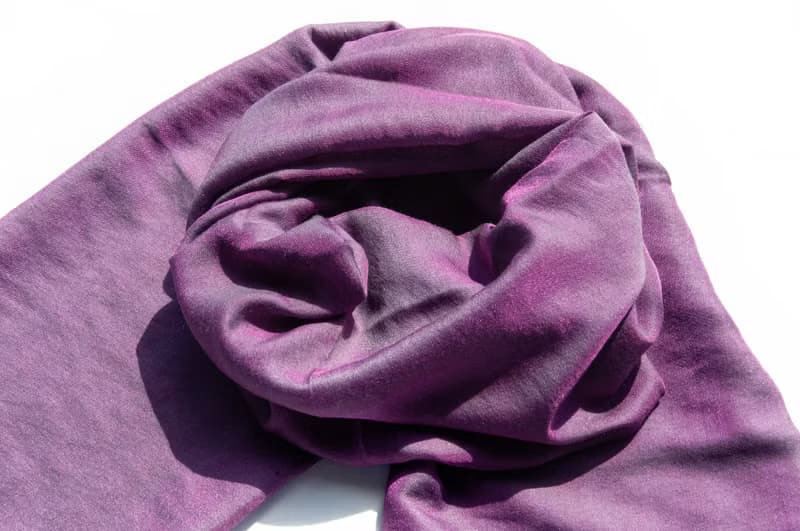 喀什米爾Cashmere 編織羊絨圍巾 羊毛真絲披巾 戒指絨披肩-雙色