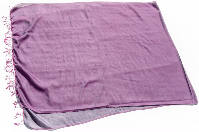 喀什米爾Cashmere 編織羊絨圍巾 羊毛真絲披巾 戒指絨披肩-雙色