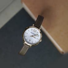 Hush Puppies 閃耀都會八角女錶(HP3904)-金