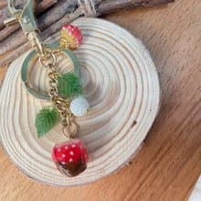 巧克力草莓圓舞曲-包包掛飾-B款