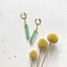 和氏璧 施華洛世奇水晶  威尼斯進口琉璃珠耳環  可改耳夾