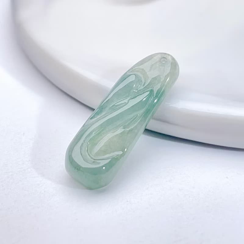 冰綠種翡翠吊飾 | 天然緬甸玉翡翠A貨