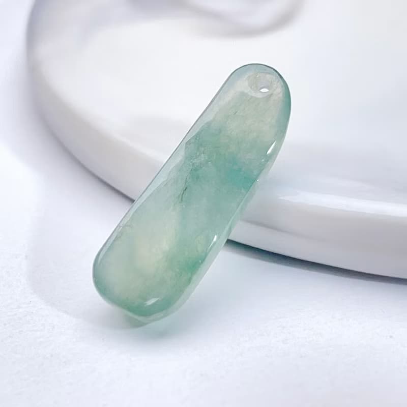 冰綠種翡翠吊飾 | 天然緬甸玉翡翠A貨