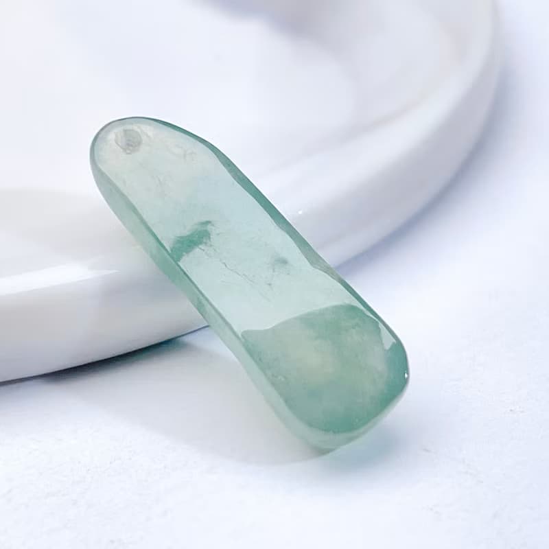 冰綠種翡翠吊飾 | 天然緬甸玉翡翠A貨