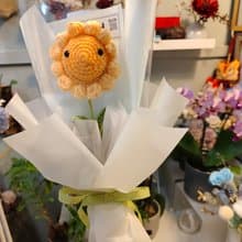 編織花束向日葵花束畢業花束