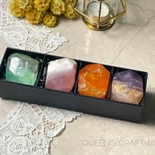 Queen's Craftwork 璀璨礦岩寶石皂4入禮盒