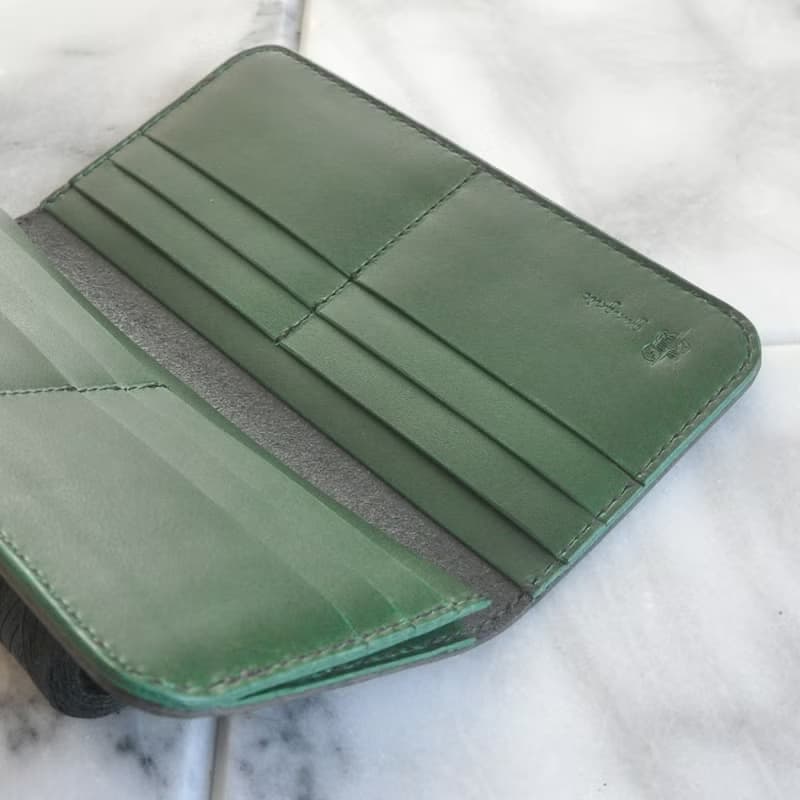 カードとお札の長財布　No.2　ブッテーロ