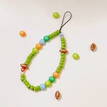 m&m巧克力豆豆造型 手機繩