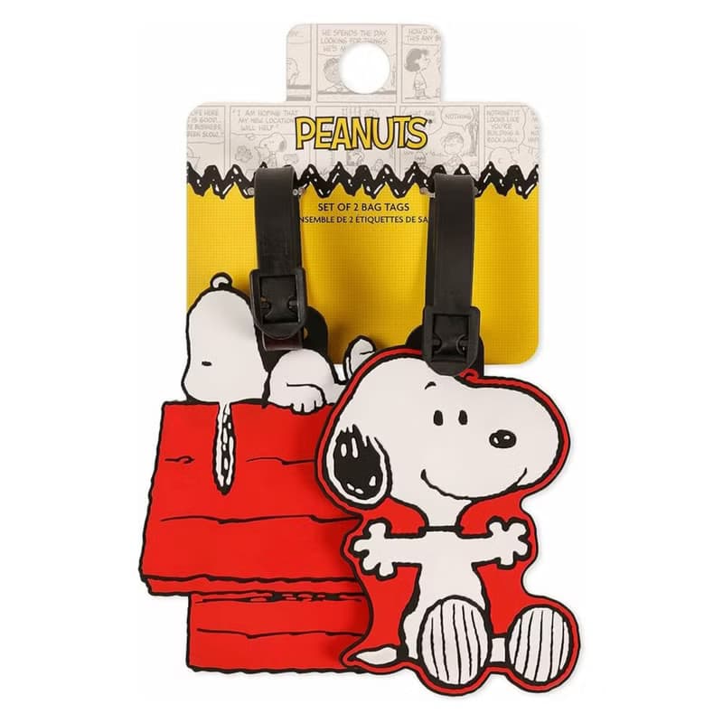 【史努比】史努比行李吊牌2入組/snoopy