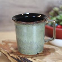 【送禮好物】240ml 森林 方韻杯 自然釉文創 台灣鶯歌製